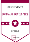 The Manifest recognizes SEVEN as one of the most reviewed software developers in Ukraine